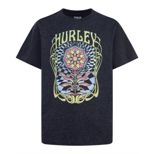 Hurley Kids Cosmic Blooms Oversized Tee (Big Kid)
