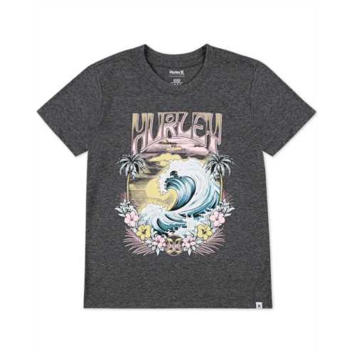 Hurley Kids Sunset Tide Graphic T-Shirt (Big Kid)