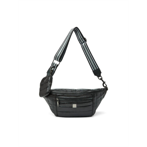 THINK ROYLN sister sling bag in shiny black