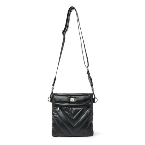 THINK ROYLN womens sidewalk bag in pearl black