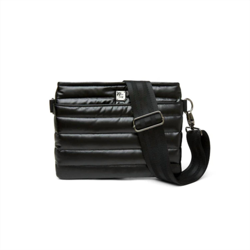 THINK ROYLN bum bag 2.0 in black patent