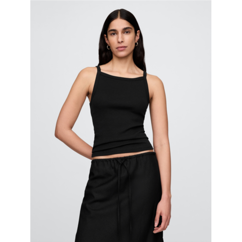 Gap Modern Apron-Neck Tank Top