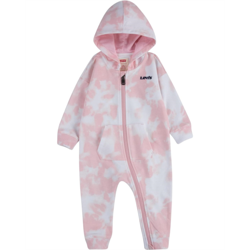 Levi s Kids Zip-Up Hoodie Coverall (Infant)