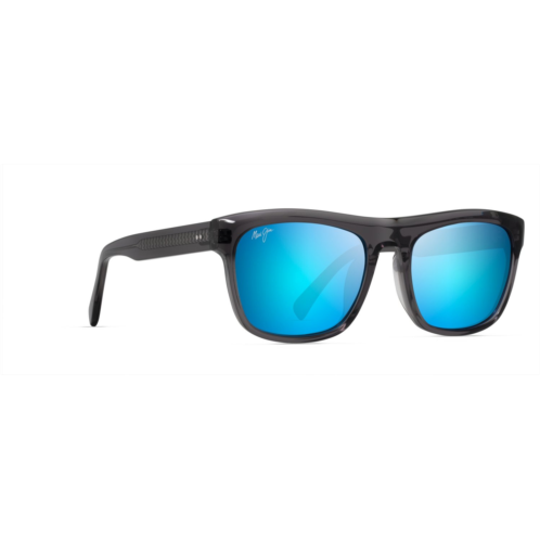 Maui Jim Unisex S-Turns Polarized Rectangular Sunglasses