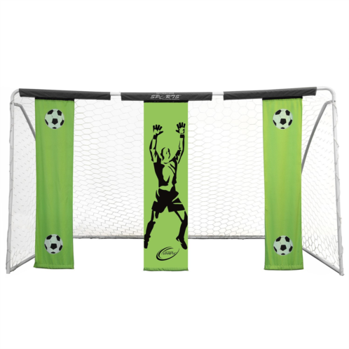 Skywalker Sports 12 x 7 Soccer Goal with Practice Banners