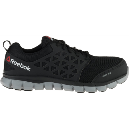 Reebok Mens Sublite Cushion EH Alloy Toe Lace Up Work Shoes