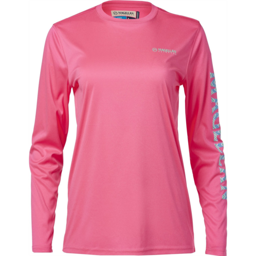 Magellan Outdoors Womens Caddo Lake Logo Crew Long Sleeve T-shirt Magellan
