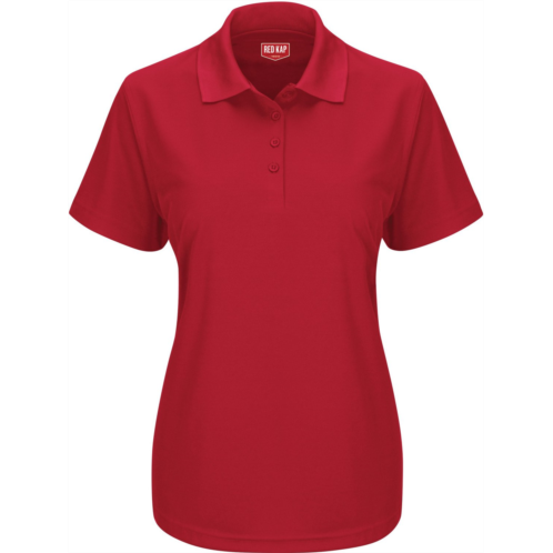 Red Kap Womens Short Sleeve Performance Knit Work Polo Shirt