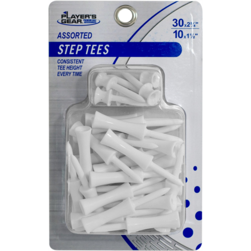 Players Gear Step Tees 40-Pack