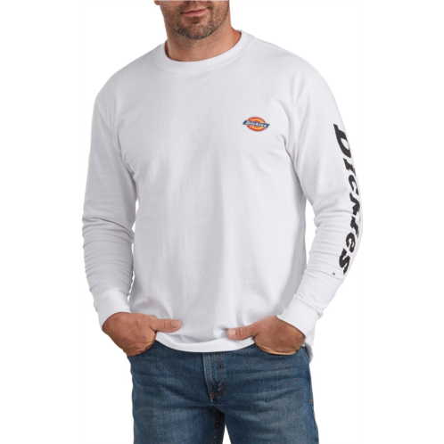 Dickies Mens Heavyweight Graphic Logo Long Sleeve T-shirt