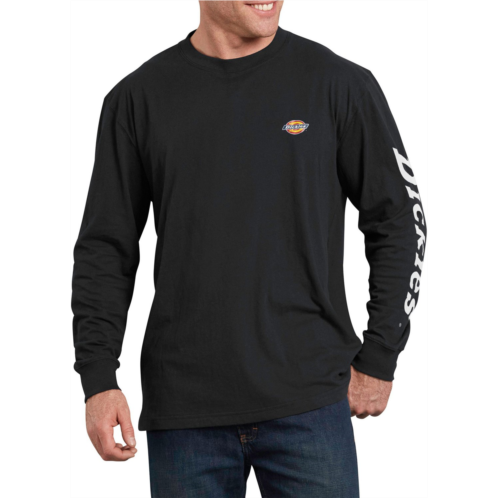 Dickies Mens Heavyweight Graphic Logo Long Sleeve T-shirt