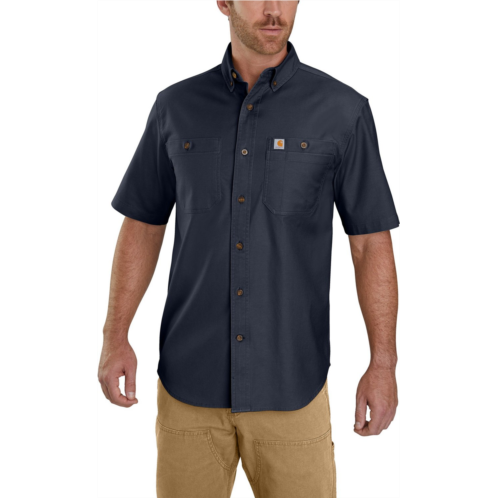 Carhartt Mens Rugged Flex Rigby Work Shirt Grey