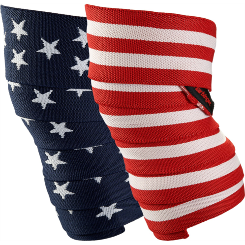 Harbinger Adults Red Line Knee Wraps Multi