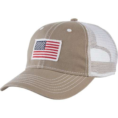 Academy Sports + Outdoors Mens American Flag Trucker Hat