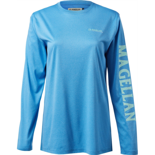 Magellan Outdoors Womens Caddo Lake Logo Crew Long Sleeve T-shirt Magellan