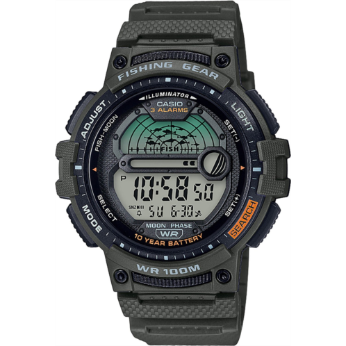 Casio Mens Fishing Gear Watch Green