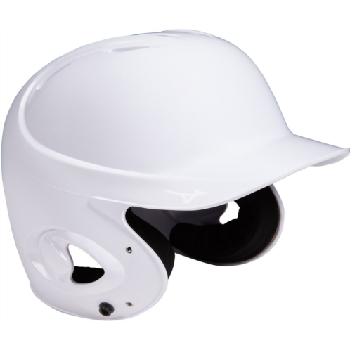 Mizuno Mens MVP Series Solid Batting Helmet White