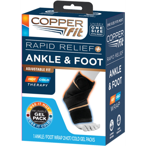 Copper Fit Rapid Relief Ankle and Foot Wrap