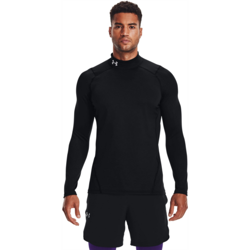 Under Armour Mens CG Armour Fitted Mock Long Sleeve Top