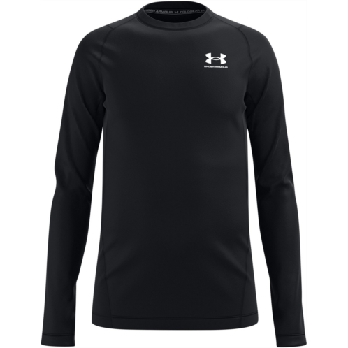 Under Armour Boys ColdGear Armour Long Sleeve T-Shirt Black 01
