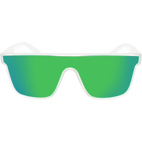 Optic Nerve Mojo Filter Shield Sunglasses Clear/Medium Green