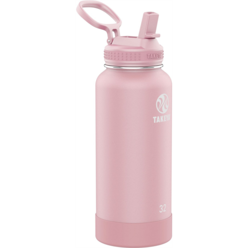 Takeya Actives Insulated Straw Lid 32 oz Water Bottle