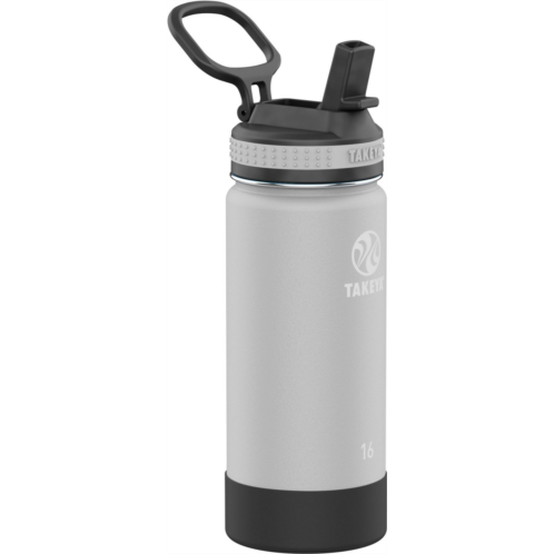Takeya Kids Actives Insulated Straw Lid 16 oz Water Bottle
