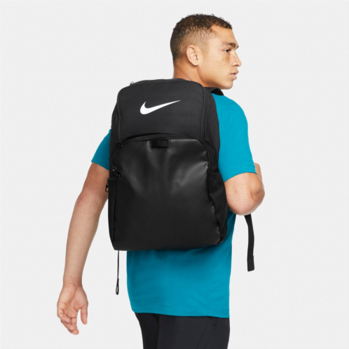 Nike Brasilia XL 9.5 Backpack Gray/Black 01