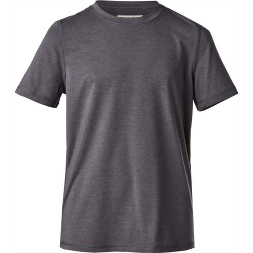 Magellan Outdoors Boys Catch & Release Short Sleeve T-shirt Gray Medium 01