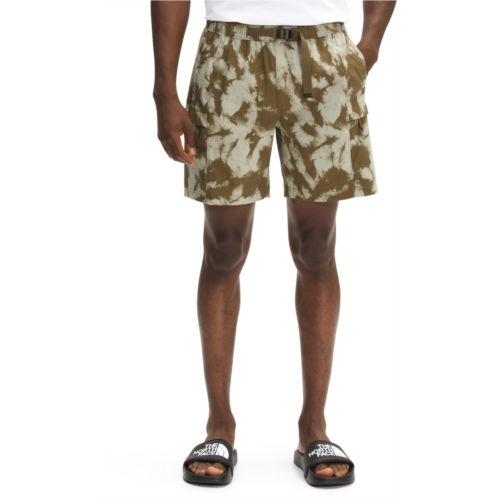 The North Face Mens Printed Class V Belted Shorts 9 in