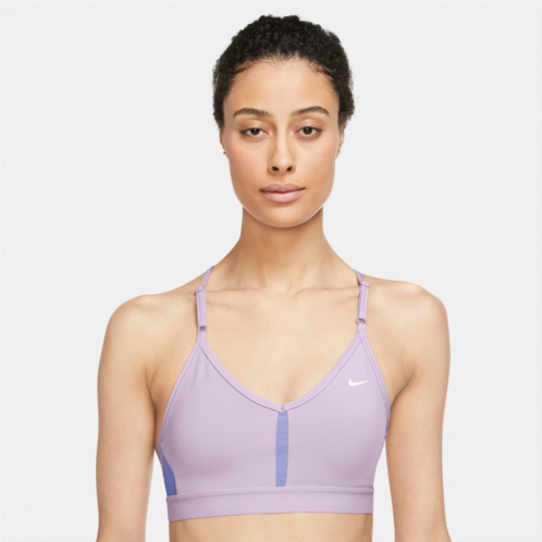 Nike Womens Plus Dri-FIT V-Neck Indy Racerback Bra