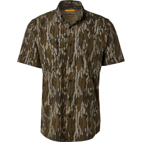 Magellan Outdoors Mens Lightweight Ripstop Button Down Short Sleeve Shirt