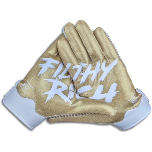 Battle Adults Doom Filthy Rich Sparkle Football Gloves