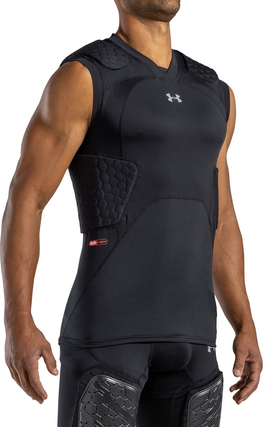 Under Armour Adults Gameday Armour Pro 5-Pad Top Base Layer