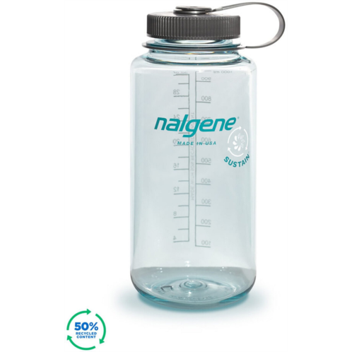 Nalgene Wide Mouth 32 oz Sustain Bottle Dark Blue