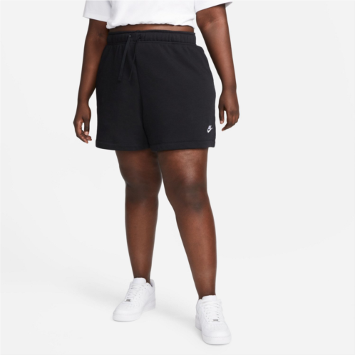 Nike Womens Club Fleece Plus Size Shorts