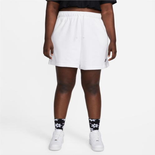 Nike Womens Club Fleece Plus Size Shorts