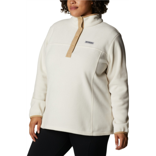 Columbia Sportswear Womens Benton Springs 1/2 Snap Plus Size Pullover