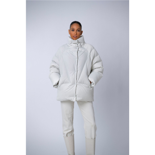 The Recycled Planet Womens Ella Jacket Gray Light 01