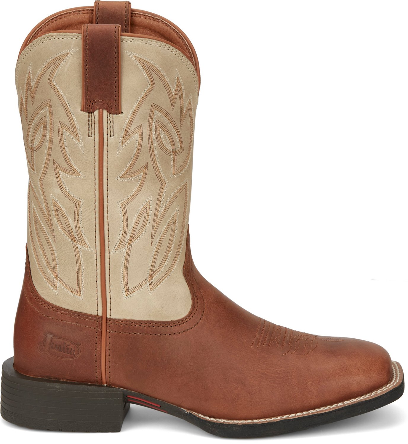 Justin Boots Mens Stampede Canter Western Boots