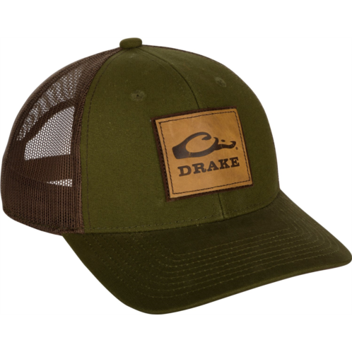Drake Mens Square Leather Patch 2.0 Cap