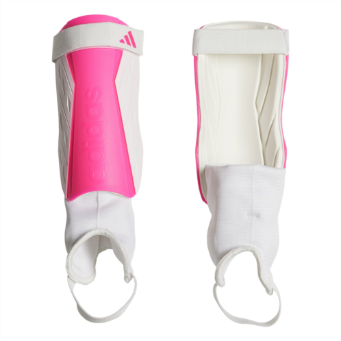 adidas Boys Tiro Match Package Soccer Shin Guards Pink / White