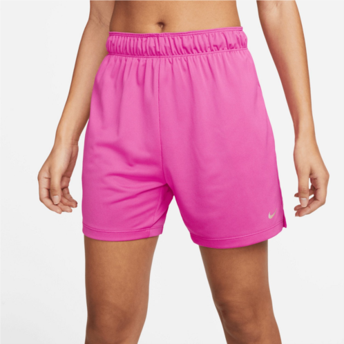 Nike Womens Attack Dri-FIT Mid-Rise Shorts 5in