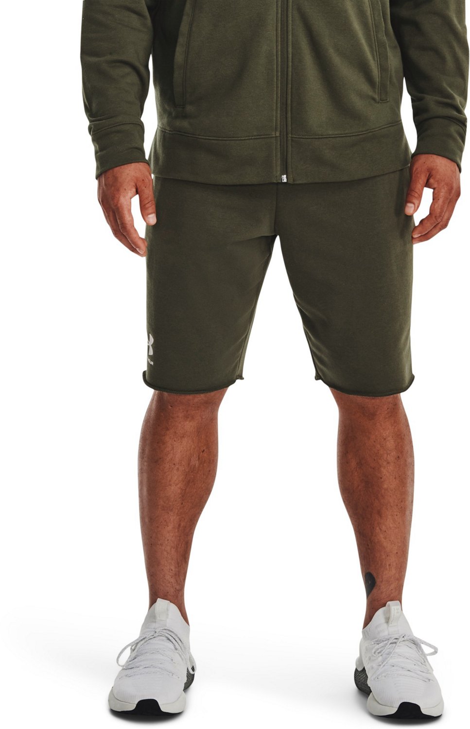 Under Armour Mens Rival Terry Shorts 10 in.