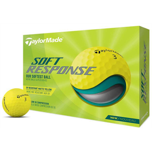 TaylorMade 2022 Soft Response Matte Golf Ball 12-Pack