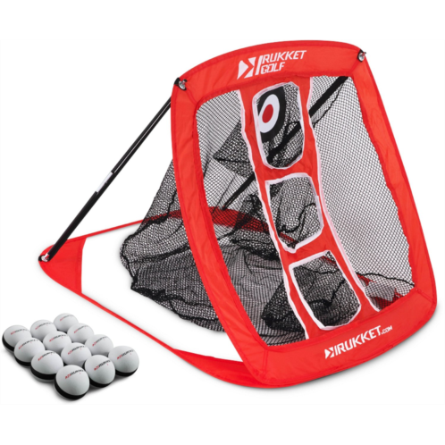 Rukket Sports Pop-Up Golf Pitching And Chipping Target Black/Red