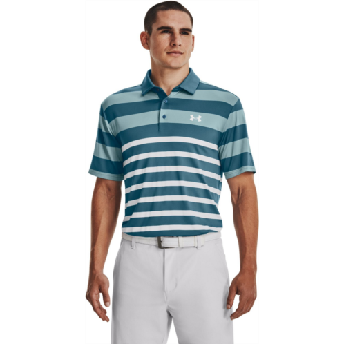 Under Armour Mens Playoff 3.0 Striped Polo
