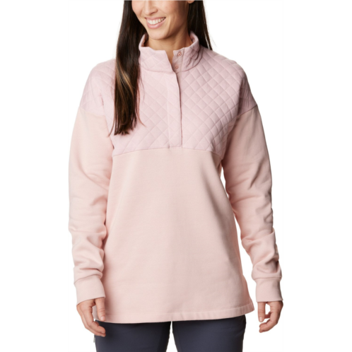 Columbia Sportswear Womens Hart Mountain Quilted 1/2 Snap Top