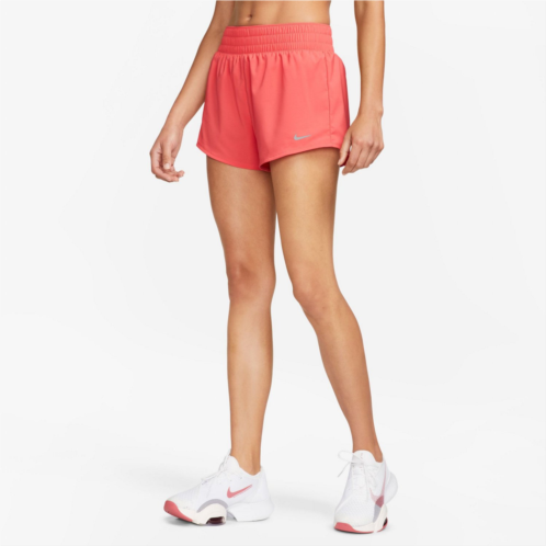 Nike Womens One Dri-FIT Mid-Rise Shorts 3in