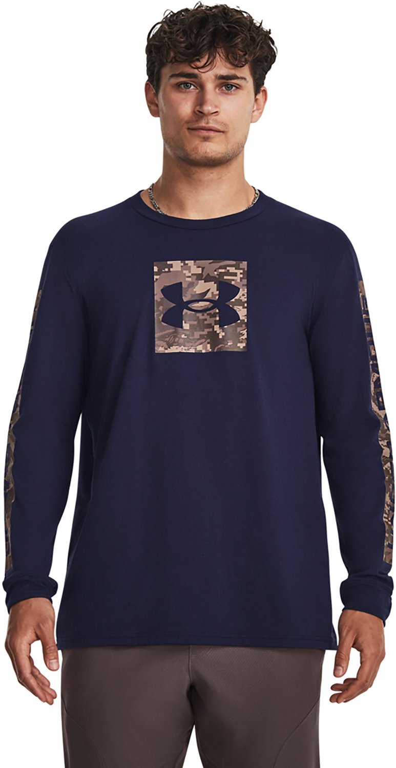 Under Armour Mens Camo Boxed Sportstyle Long Sleeve T-shirt